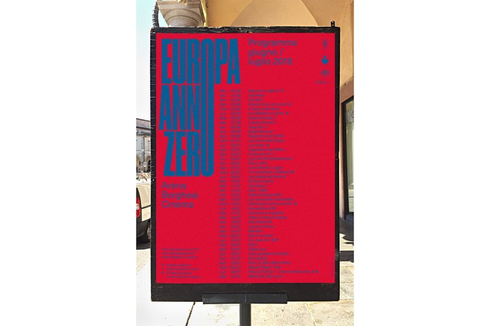 Arena Borghesi Cinema Book - Mindsparkle Mag Matteo Vandelli designed the Arena Borghesi Cinema Book. The 2018 edition of Arena Borghesi Cinema was focused on european comedy, showing a selection of movies directed or produced in Europe. #logo #packaging #identity #branding #design #color #photography #graphic #design #gallery #blog #project #mindsparkle #mag #beautiful #portfolio #designer