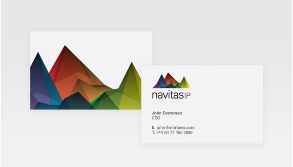 Branding agency award winning design interiors architect brand London #mountain #business #branding #card #color #multi #pitch #identity