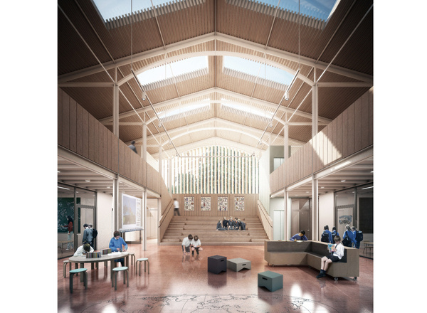 Feilden Fowles Architects - Hazlegrove School #architect #render #london #school #design #space #resource #education #architecture #light