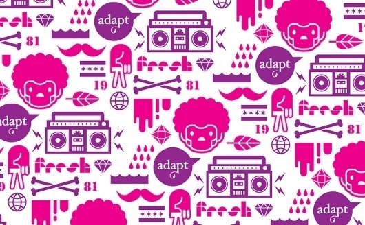 Adapt-Studio, Inc. #bright #pattern #design #graphic #illustration #studio #adapt