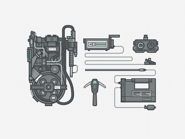 Ghostbusters Gear #illustration