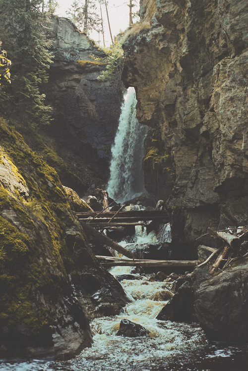 Sleepless Dreams | man and camera: Canyon Falls ➾ Luke Gram #stream #canyon #landscape #rocks #nature #photography #falls #forest #waterfall #river #beauty