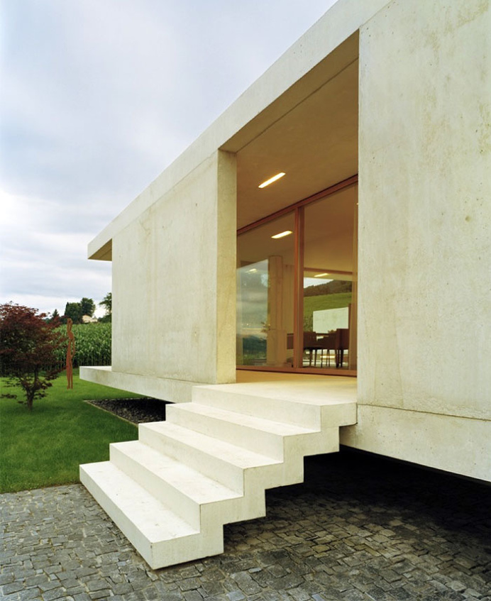 Concrete One-story House