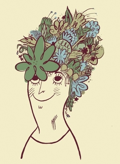 Tuesday Bassen: Illustrator #tuesday #hair #illustration #day #bassen #good