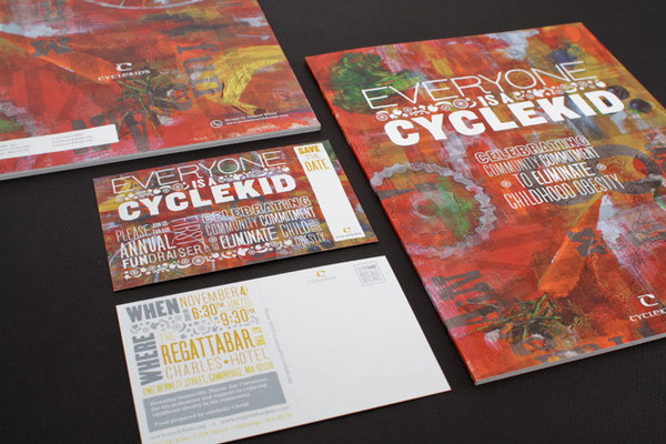 Announcement postcard and 52 page perfect bound brochure. #layout