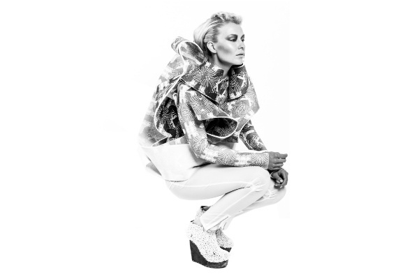 Chrissie Houtkooper / designer / illustrator #white #print #graphic #black #fashion