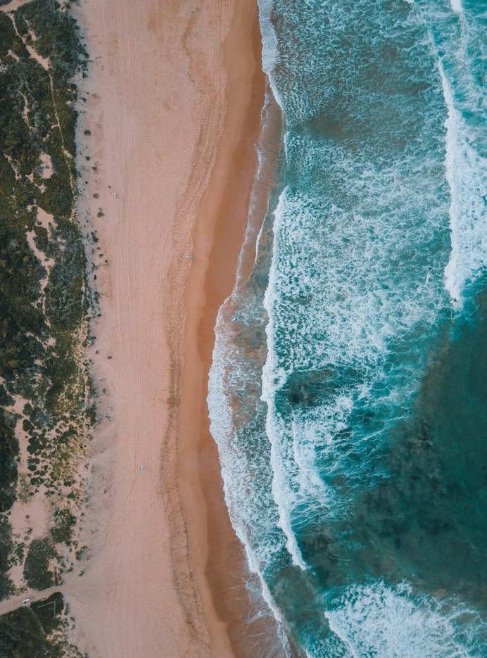 Flight Over Mona Vale Beach, Mona Vale, Australia