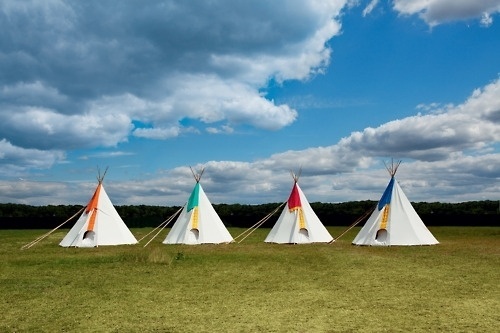 tumblr_lpqv5u864l1qzoaqio4_r1_500.jpg (500×333) #tents #teepee #camping #festival