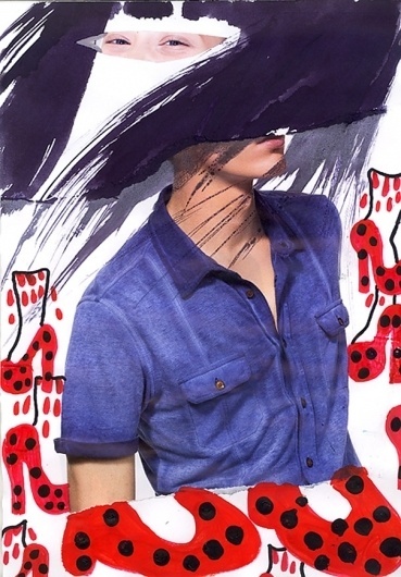 Claudio Parentela's collages #arts
