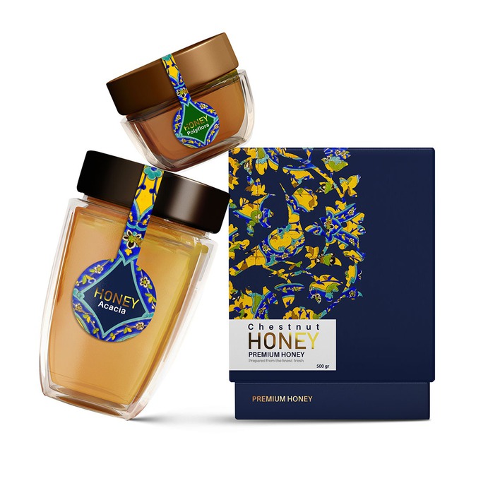 Chestnut Honey Concept on Packaging of the World - Creative Package Design Gallery