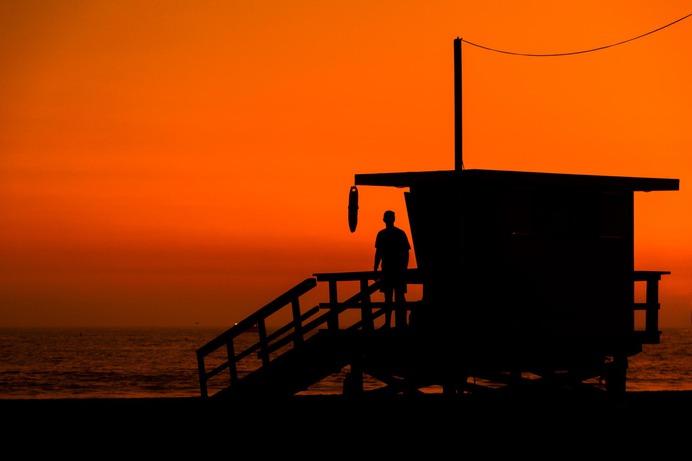 LOS ANGELES #losangeles #sunset #beach