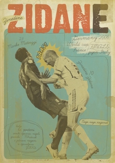 Sucker for Soccer on the Behance Network #print #design #graphic