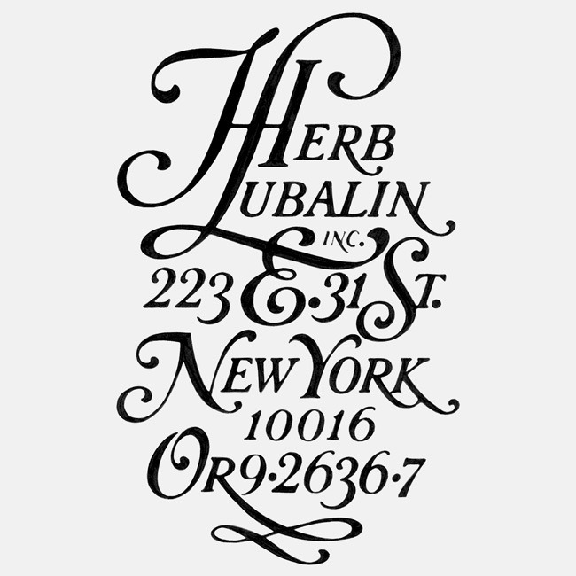 Herb Lubalin / 1964