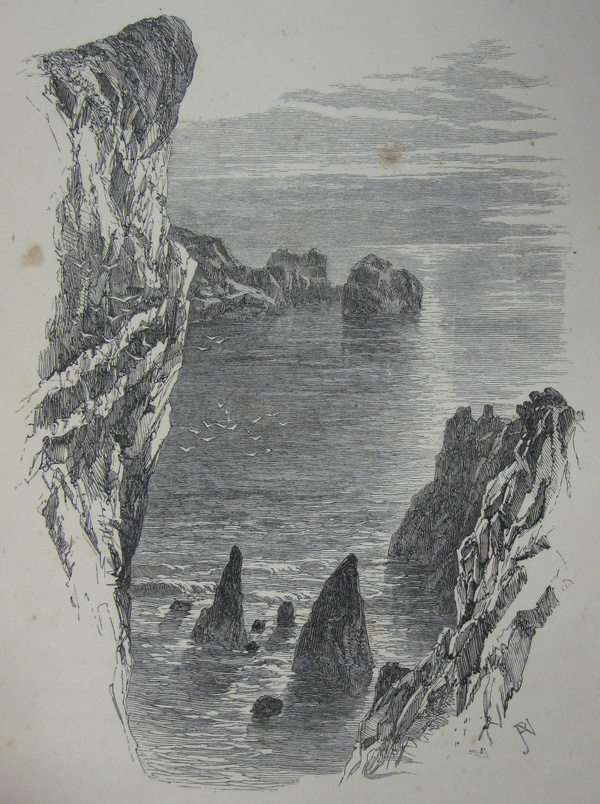 File:The Channel Islands 1862 Ansted Latham 06.jpg #illustration #sea #pen #landscape
