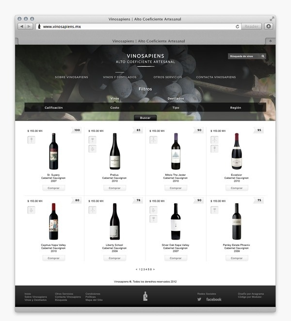 Anagrama | Vinosapiens #web