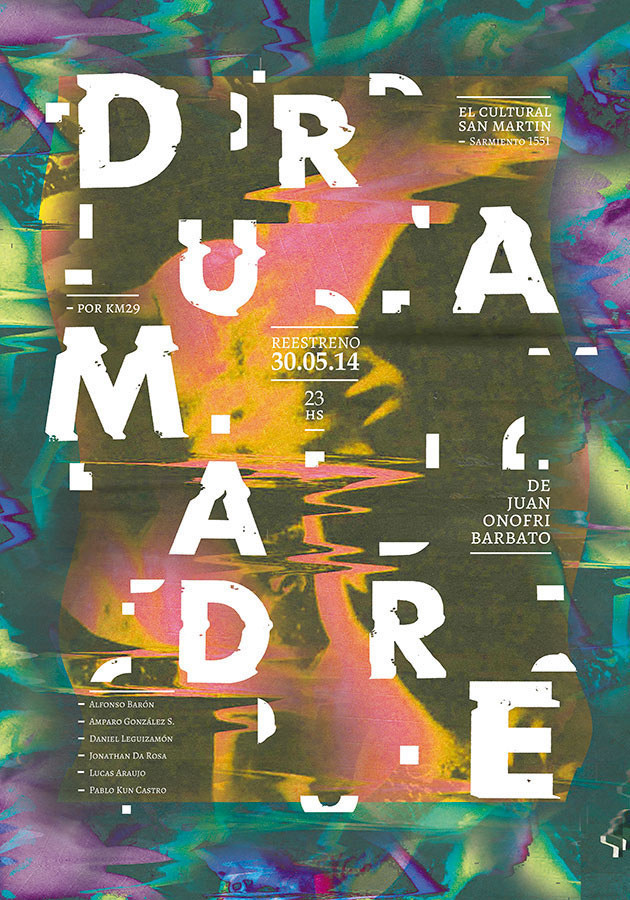 D u R A m A D R E #poster #typography