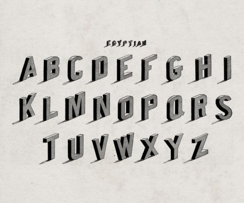 alphabet_2 #font #vintage #typography