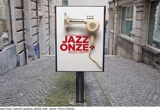 Enzed - Graphic Design #jazz #switzerland #festival #poster