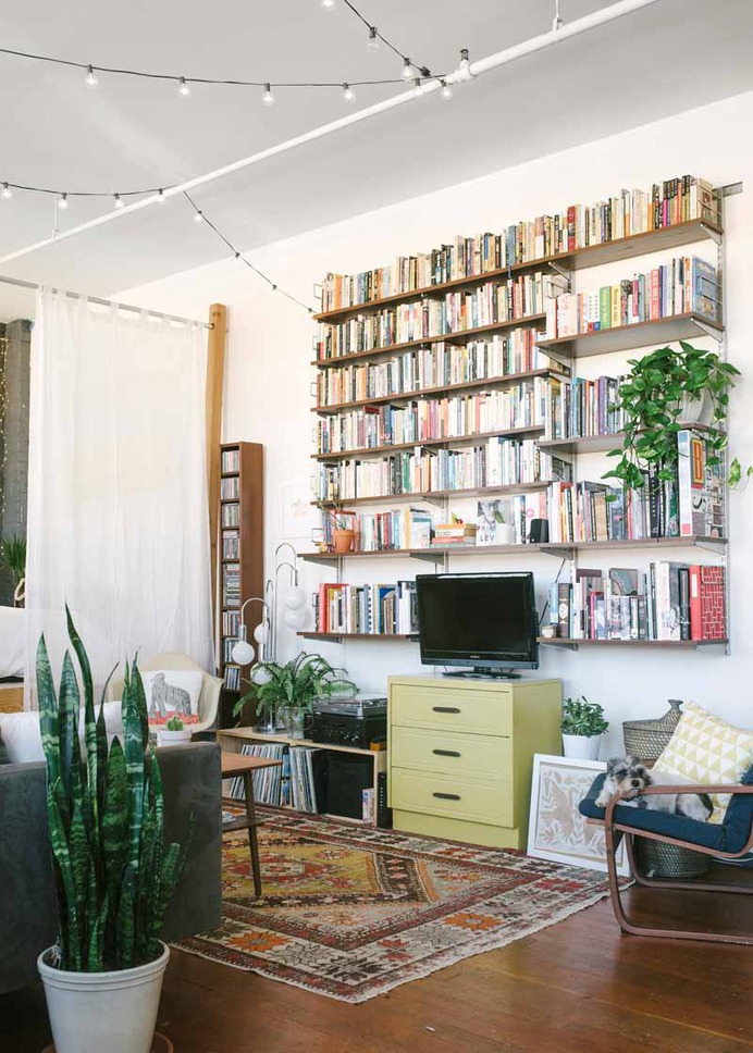 An Eclectic and Dreamy Loft For A Young, Book-Loving Family in Oakland, CA