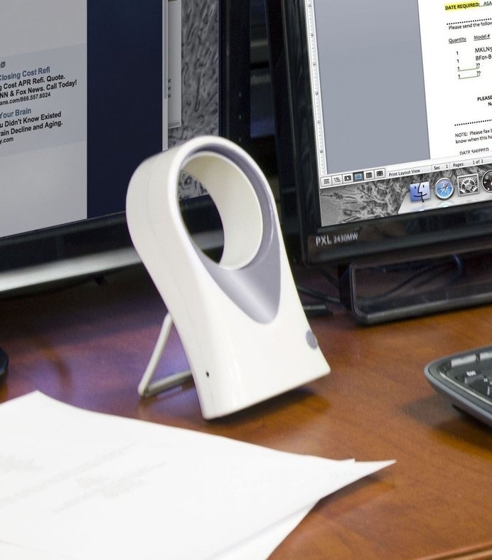 Tabletop Bladeless Fan #tech #flow #gadget #gift #ideas #cool