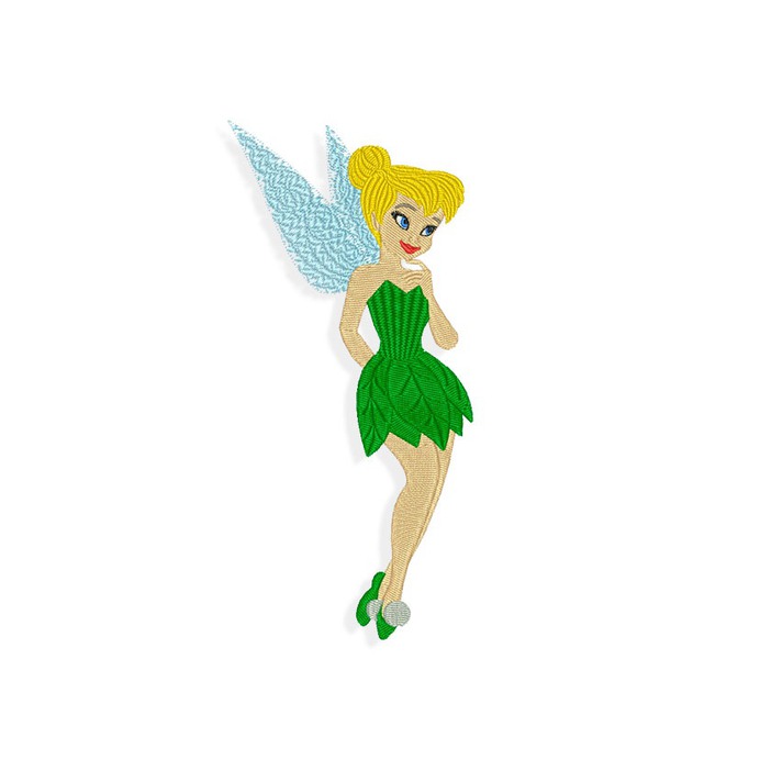 Tinker Bell embroidery design
