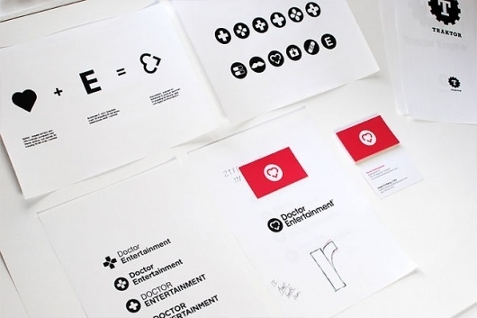 Doctor Entertainment | Identity Designed #rudberg #jesper #doctor #entertainment