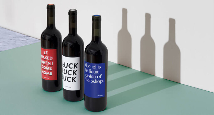 Typewine Weinflaschen