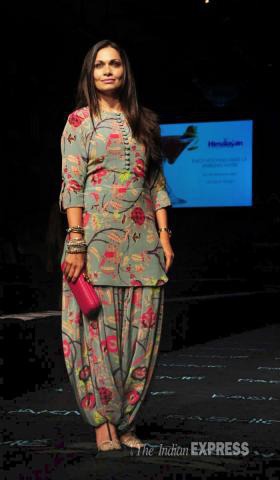 Maria in One montone style designer Patiala Suit Dress