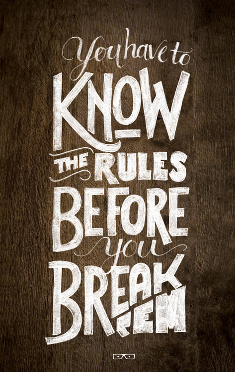 betype:the rules |Â jason vandenberg #typo
