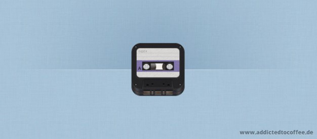 Ios retro cassette icon Free Psd. See more inspiration related to Icon, Retro, Apple, Cassette, Ios, Horizontal and Appstore on Freepik.