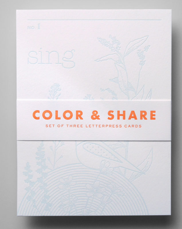 PaperSpecs #diy #letterpress #card