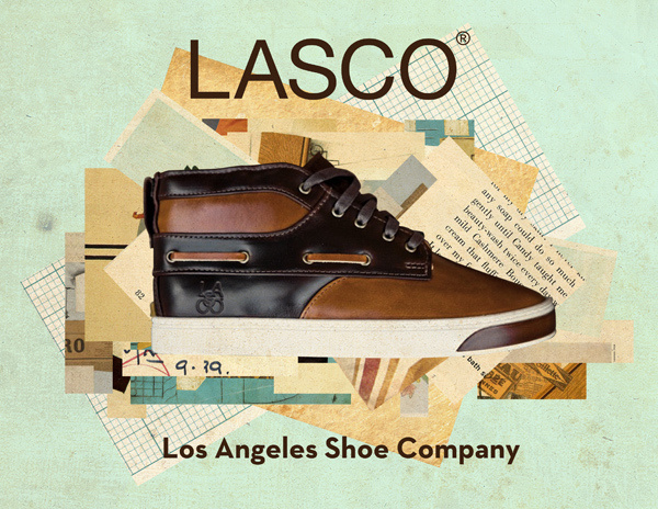 LASCO Ads. — kylemosher.com #cut #lasco #shoes #advertisement #sneakers #art #fashion #collage #paper
