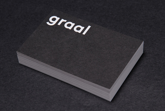 Graal Architecture by Untitled — Paris #business card #graphic design