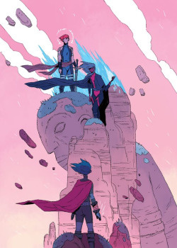 #pink #hero #illustration