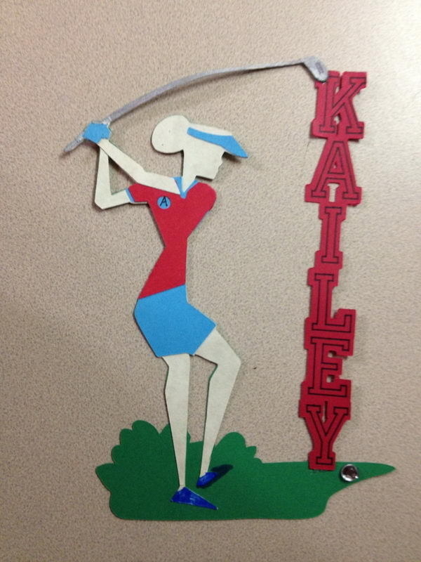 Golf Locker Decoration #design #makeup #decor #locker #decoration
