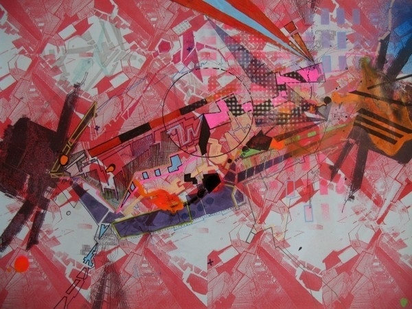 Mixed media on the Behance Network #print #collage #drawing