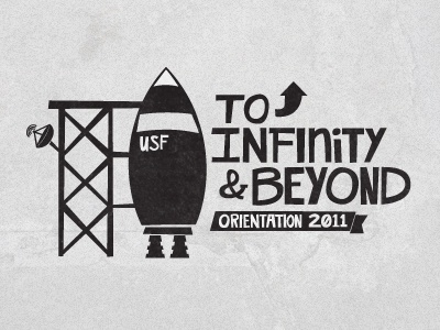 Dribbble - To Infinity & Beyond by Alexander C. Sprungle #cute #illustration #fun