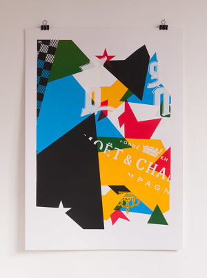 screenprint inspired by Notorious BIG - JUICY - PrintMakingMoneyGang #PrintMakingMoneyGang #screenprint #gezeever