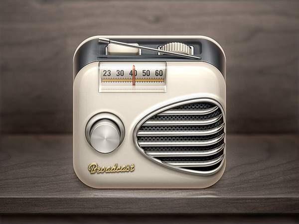 Broadcast_ios_icon_hres #icon #design #iphone #app #mobile #device