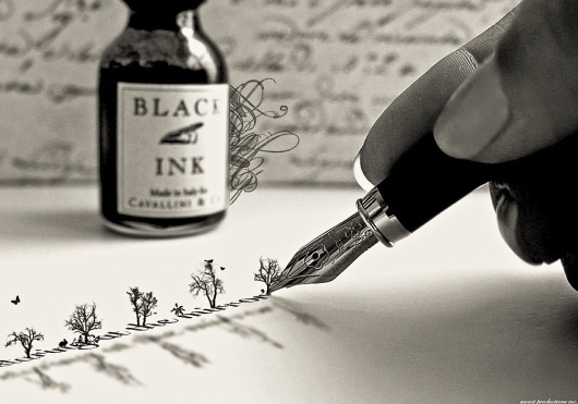 writing_trees.jpg (900×631) #calligraphy #typography