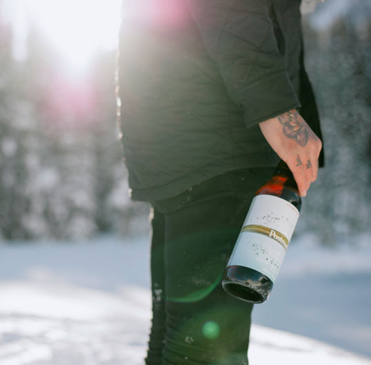 postmark, beer, culture, reflective, bottle