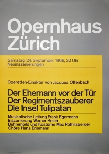 Visual Kontakt - Design, Fashion, Photography, Architecture, Illustration and Typography: Josef Müller-Brockmann: Design #brockmann #swiss #white #grids #design #brown #poster #mller #josef #typography