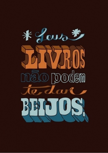 LAB // Letras desenhadas – 20101116 | Flickr – Compartilhamento de fotos! #moura #lettering #flickr #brasil #type #pedro