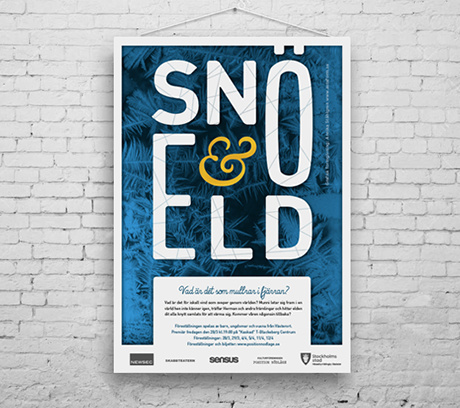 poster, typography