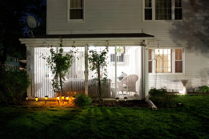 suburbs, night time, new jersey