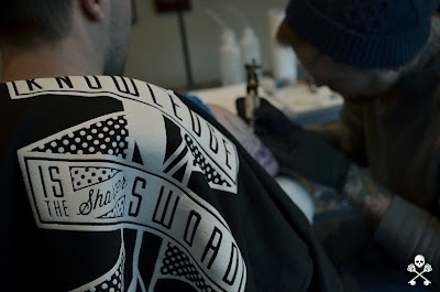 off key clothing #clothing #off #tattooing #illustration #tattoo #key #fashion #logo