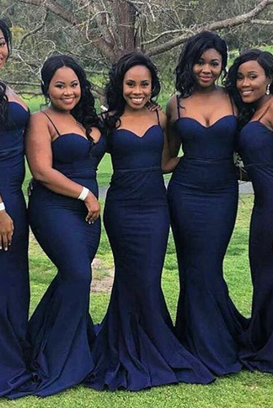 Long Bridesmaid Dresses