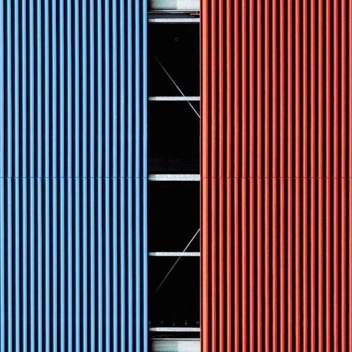 Geometric Abstraction and Minimalistic Compositions in Urban Structures by Julian Schulze