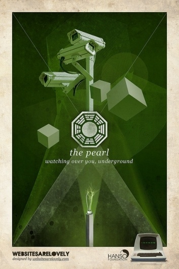 The Pearl | Flickr: Intercambio de fotos #movie #design #graphic #hanso #initiative #dharma #vintage #poster #collage #lost
