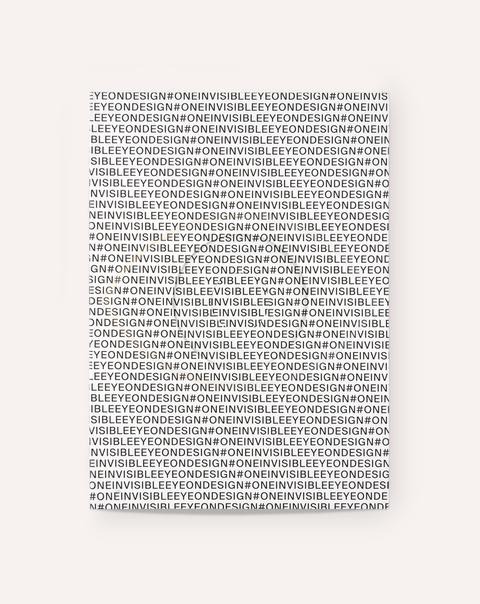 Eye on Design - Issue #01 (Invisible)